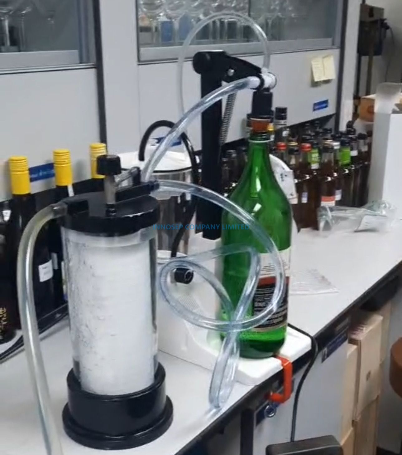 From Factory to Home: Innosep's New Introduction of Versatile Vacuum Wine Filling Device to Thailand “Pumps Up” The Wine Cooler Production Processes