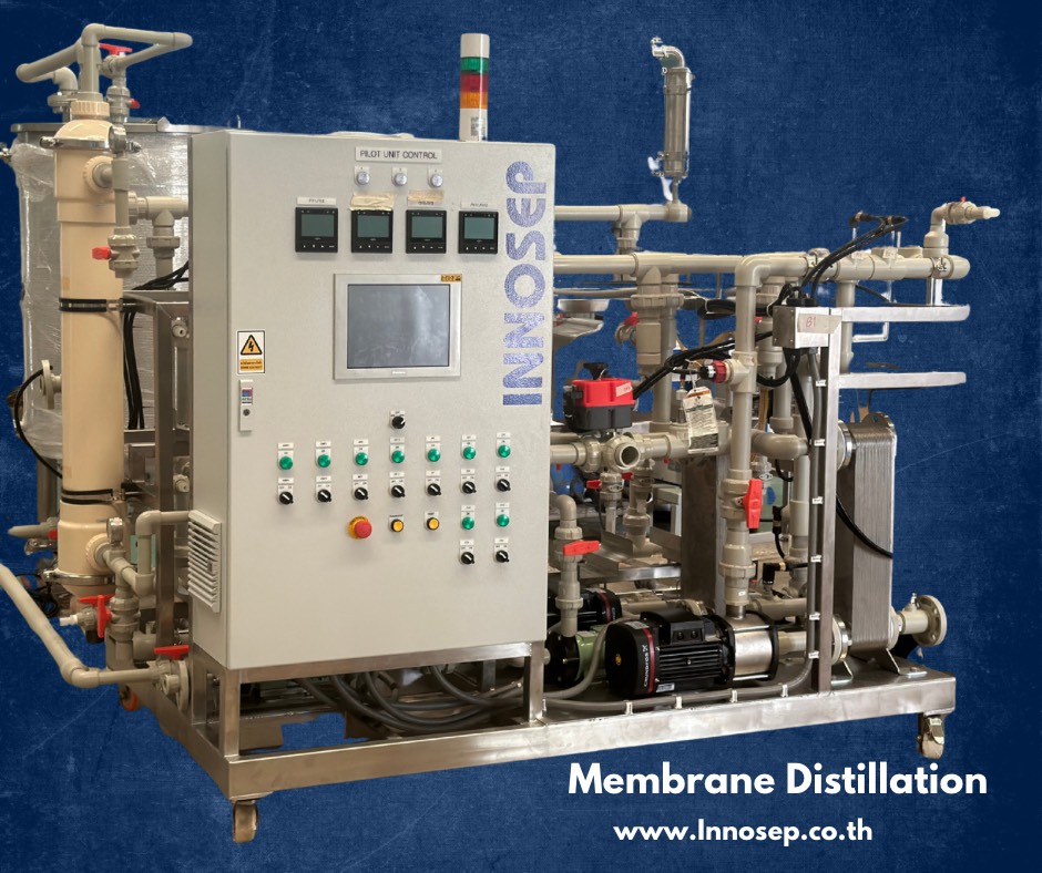 Innosep Completes Its First Pilot Membrane Distillation System